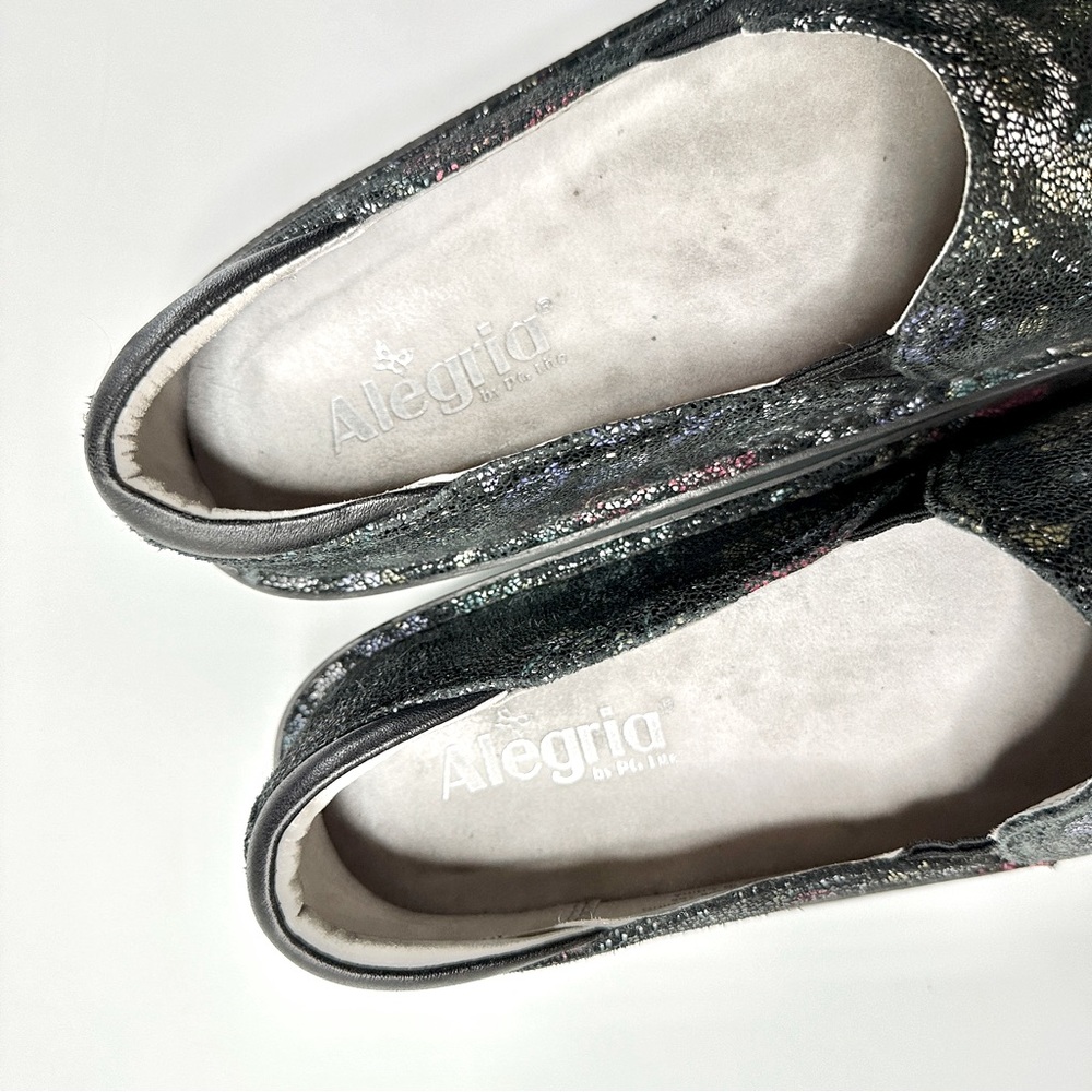 Alegria Deb-297 Floral Professional Nursing Shoe 41 / 10.5-11 Herbaceous - Picture 7 of 12